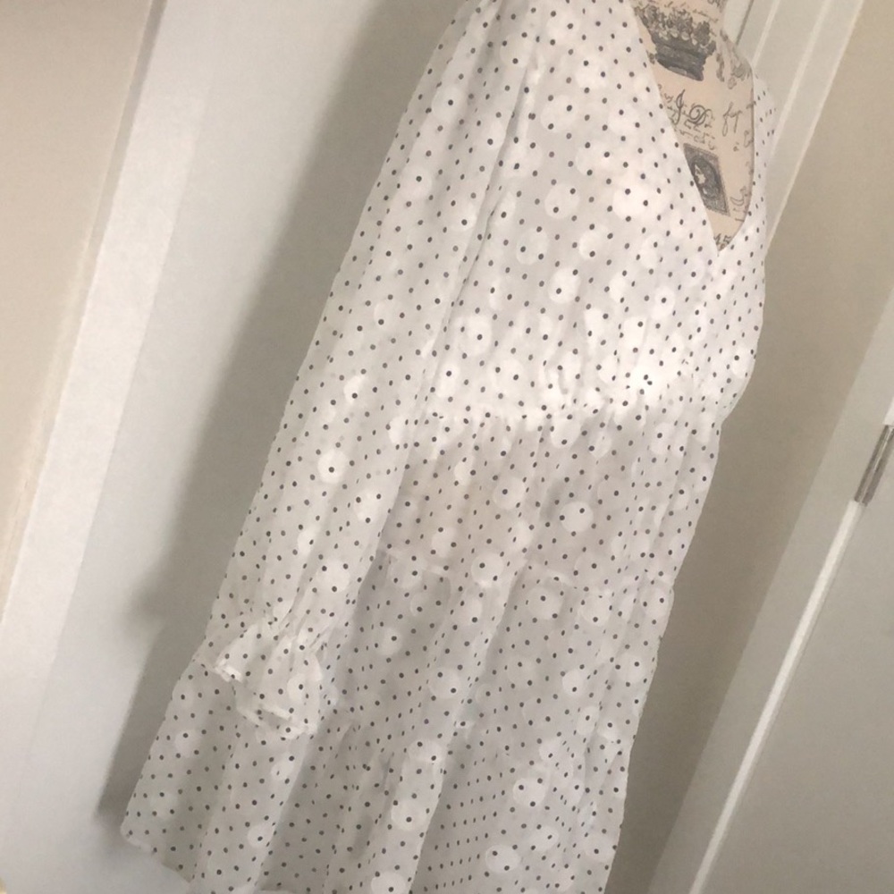 White Ruffled Tiered Dress